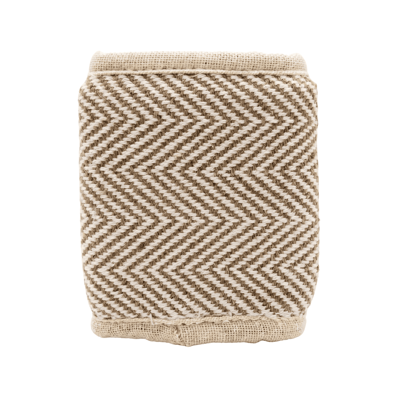 Herringbone Hemp Wallet (Beige)