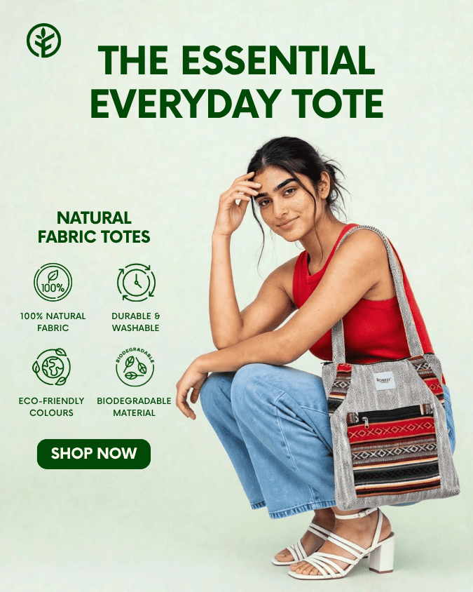Forest Thread Tote Bags