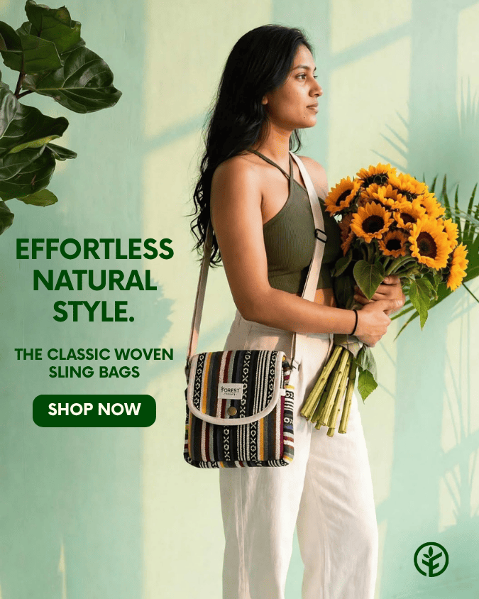Forest Thread Sling Bags